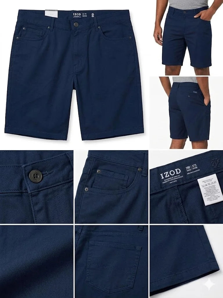 IZOD Men's Cotton Chino Shorts