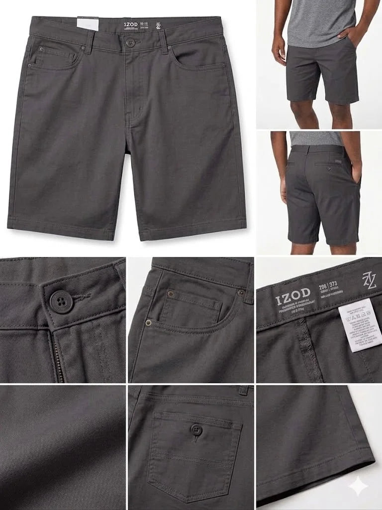 IZOD Men's Cotton Chino Shorts