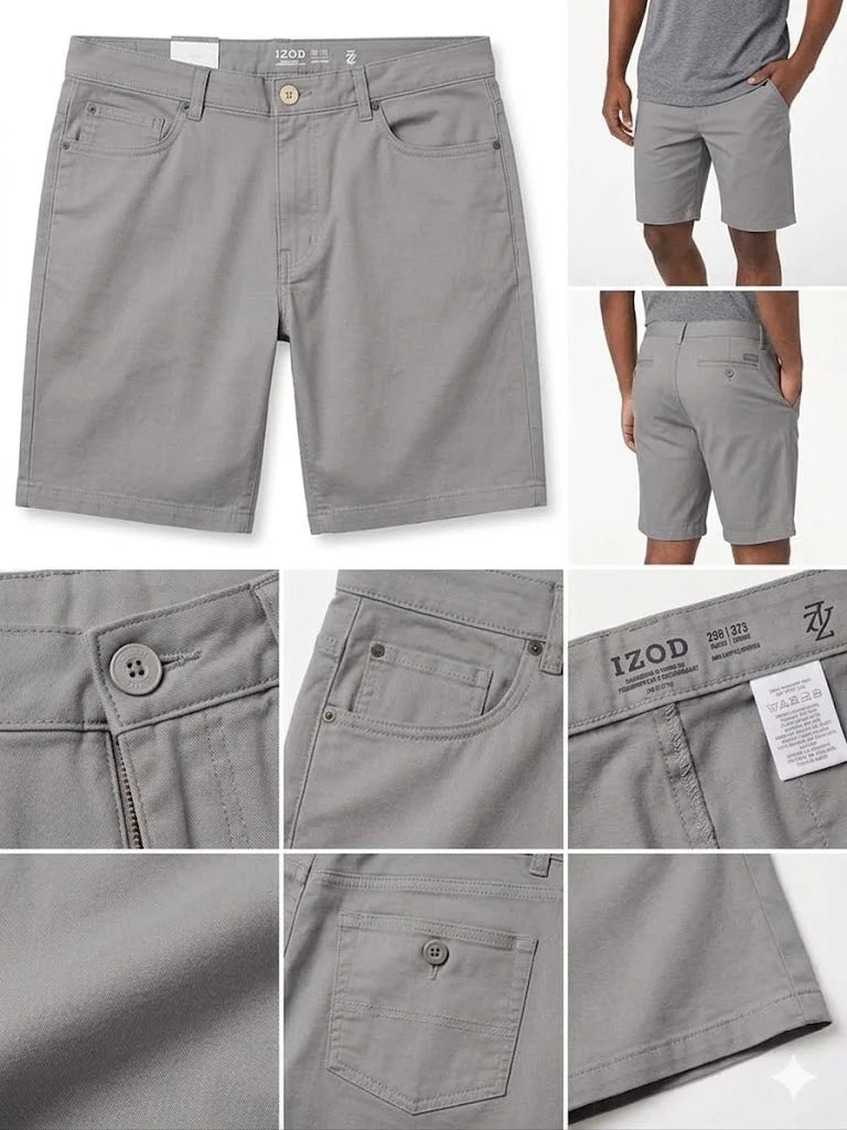 IZOD Men's Cotton Chino Shorts