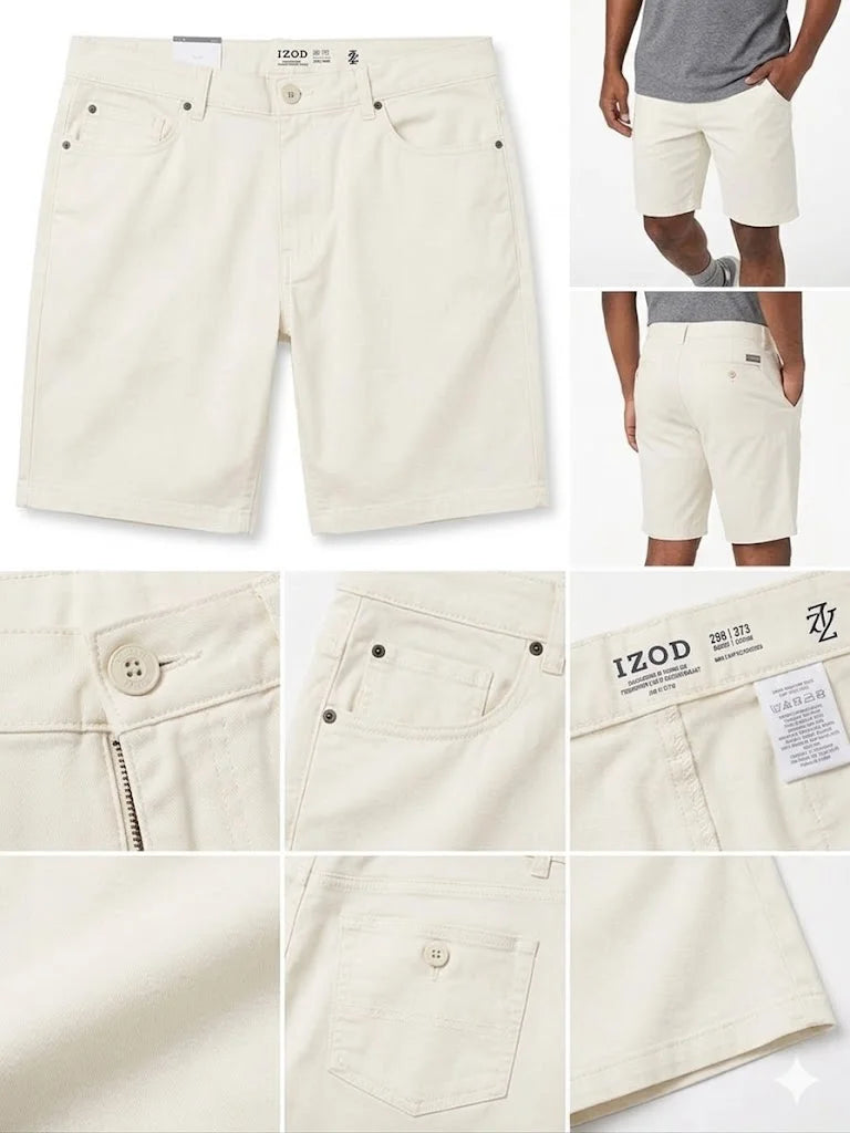 IZOD Men's Cotton Chino Shorts